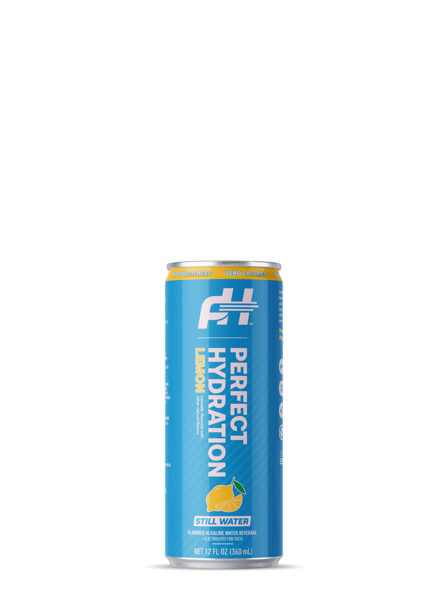 12-pack 16.9 oz Aluminum Cans of Alkaline Water – Perfect